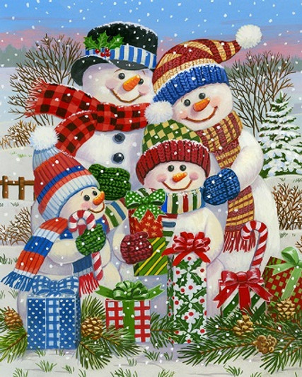 David Textiles - Exclusive Panels - 36" Presents For All Panel, Multi