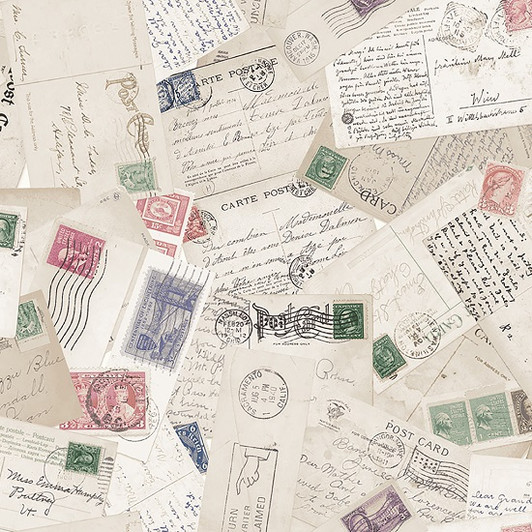 Clothworks - Low Key - Postcards, Multi Pastel