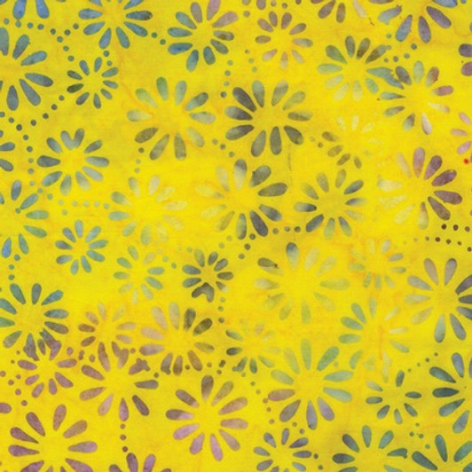 Benartex - Batik - Bali Palettes Summer - Daisy, Lemon