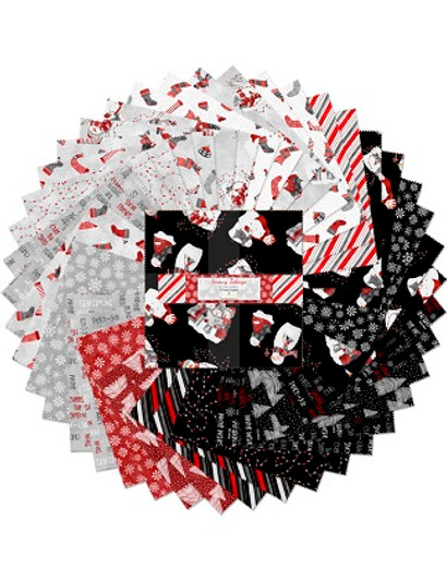 Wilmington Crystals - Snowy Tidings - 42 - 10" Squares