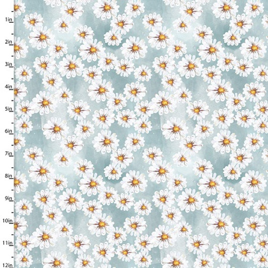 3 Wishes - Happy Harvest - Daisy Bunch, Blue