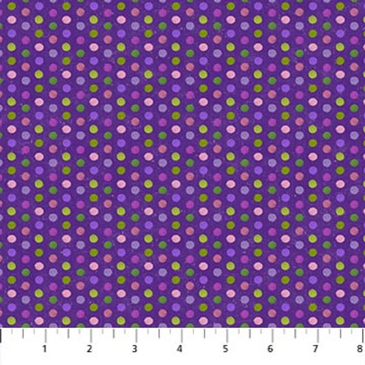 Northcott - Life Happens - Dots, Purple