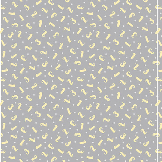 Studio E - Sweet Dreams - Tossed Numbers, Gray