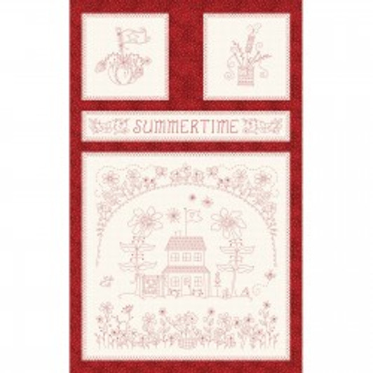 Maywood Studio - Summertime - 27" Panel, Red