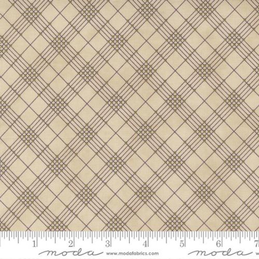 Moda - Iris & Ivy - Plaid, Ivory