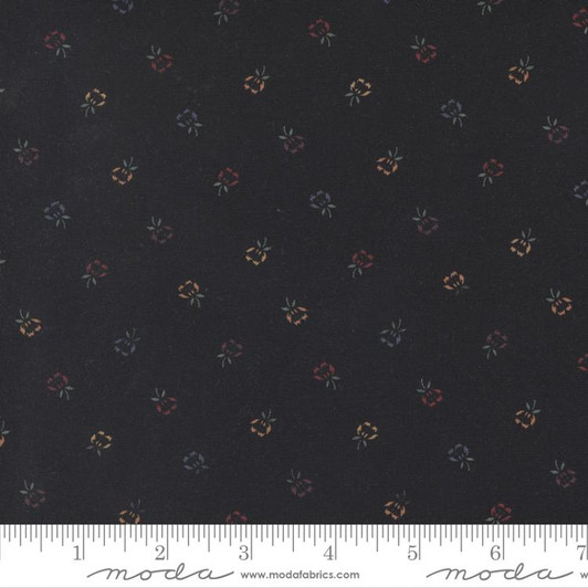 Moda - Daffodils And Dragonflies - Small Daisy, Black