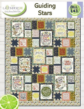 Quilting Pattern - Guiding Stars - 73.5 x 88.5"