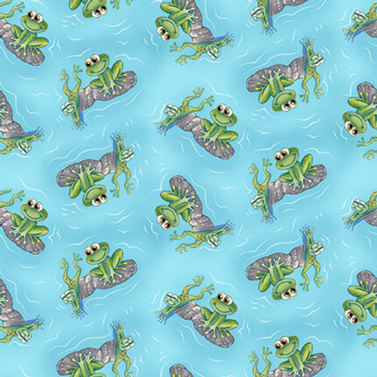 Studio E - Painting The World - Frogs, Aqua