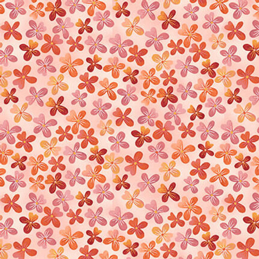 Studio E - Canyon Birds - Small Tossed Flowers, Blush