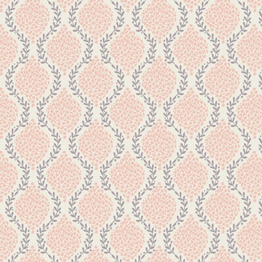 Lewis & Irene - Spring Hare - Floral Trellis, Pink