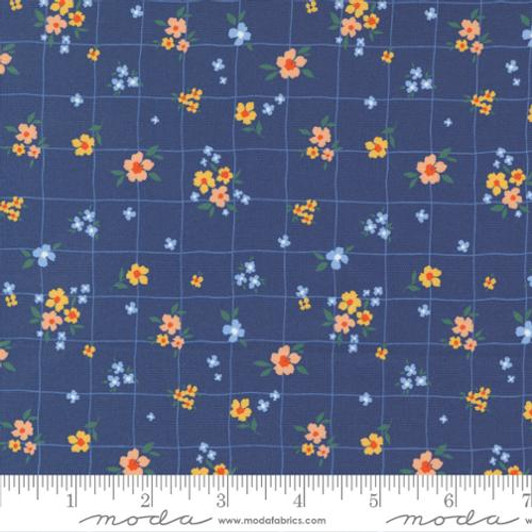 Moda - SunDance - Buttercup, Indigo