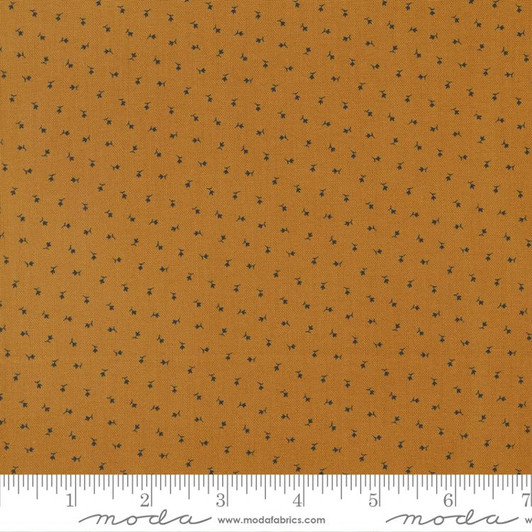 Moda - Rustic Gatherings - Leaf Bud Ditsy, Amber