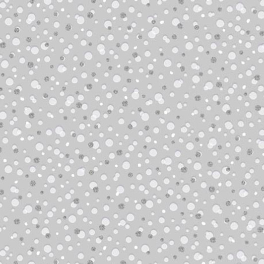 Quilting Treasures - Winter Solstice - Dots, Gray