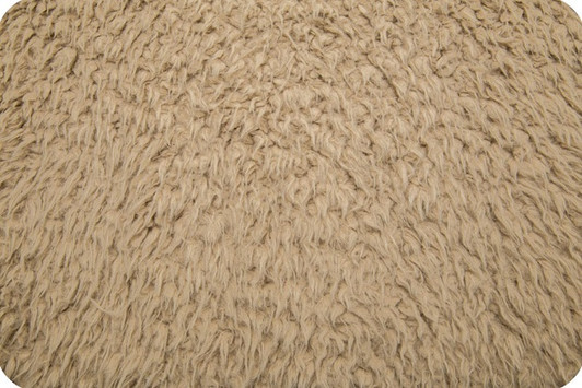 Shannon Fabrics - Luxe Cuddle - Llama, Sand