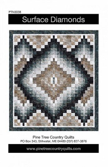 Northcott Pattern - Surface Diamonds - 97" x 109" using Stonehenge Surfaces