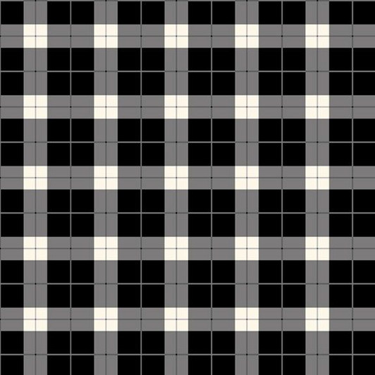 Marcus Fabrics - Primo Plaid Flannel - Plaid, Black