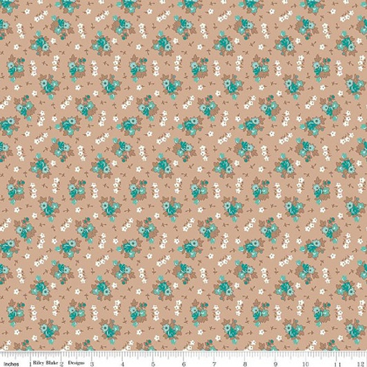 Riley Blake - Home Town - Bills, Tea Dye