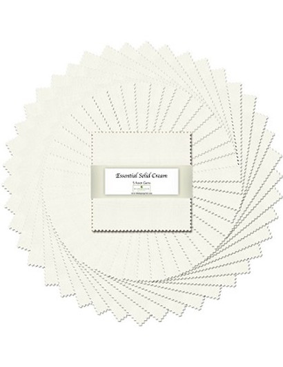 Wilmington Prints - 5 Karat Gems - Essentials Solid, Cream