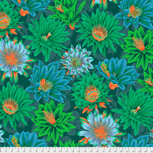 Free Spirit - Kaffe Fassett - Cactus Flower, Green