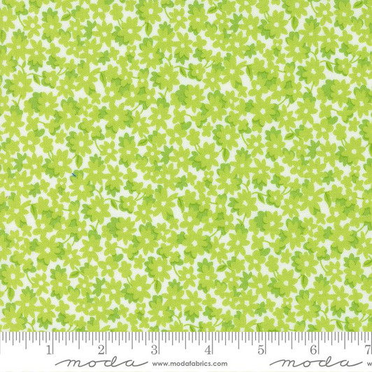 Moda - On The Bright Side - Garden Ditsy, Kiwi