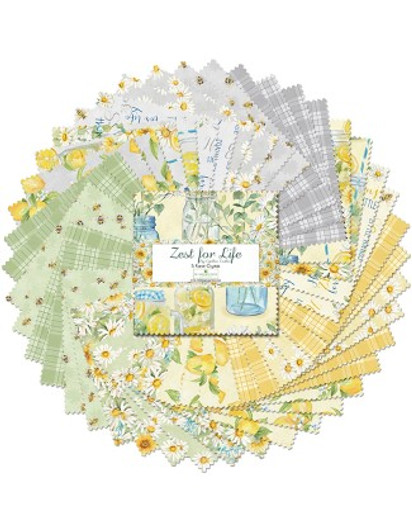 Wilmington Prints - 5 Karat Crystal - Zest For Life