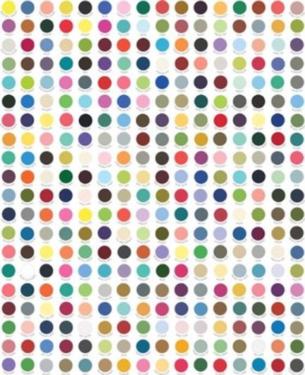 Moda - Bella Solids - My Favorite Color is Moda - Dots, Multi
