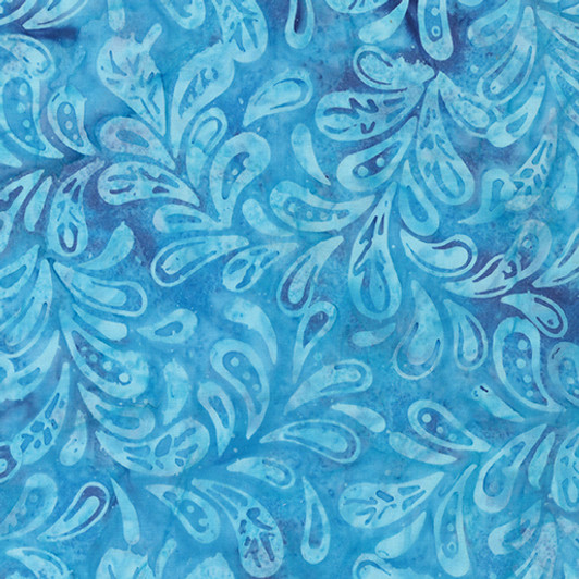 Benartex Batiks - Bali Sorbet - Plume, Raspberry