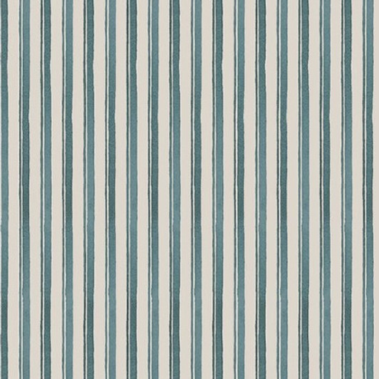 Henry Glass - A Beautiful Day - Stripe, Beige/Navy