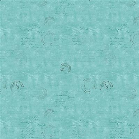 Clothworks - En Bleu - Tonal, Turquoise