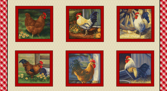 Studio E - The Chicken Club - 24" Chicken Panel