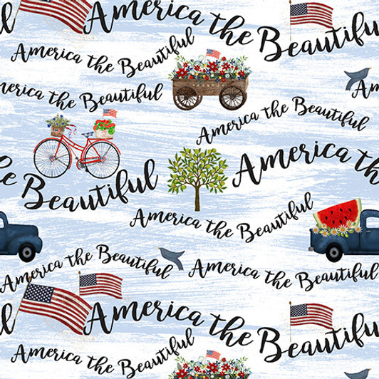 3 Wishes - Sweet Land Of Liberty - Beautiful Lyrics, White