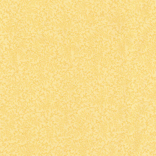 Benartex - 108 " Delicate Vines, Yellow