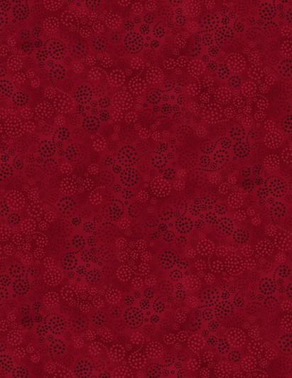 Wilmington Prints - Essentials Sparkles, Burgundy