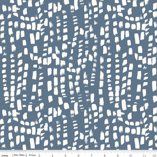 Riley Blake - Blue Escape Coastal - Texture, Colonial
