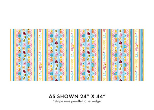 Benartex Kanvas Studio - Sunshine Days - Stripe, Multi