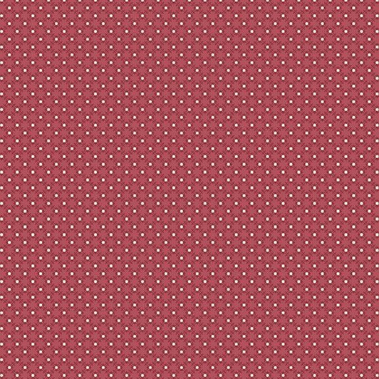 Marcus Fabrics - Songbird Holiday - Tiny Geo, Red