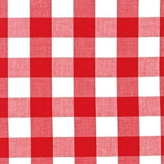 Robert Kaufman - Carolina Gingham - 1", Red