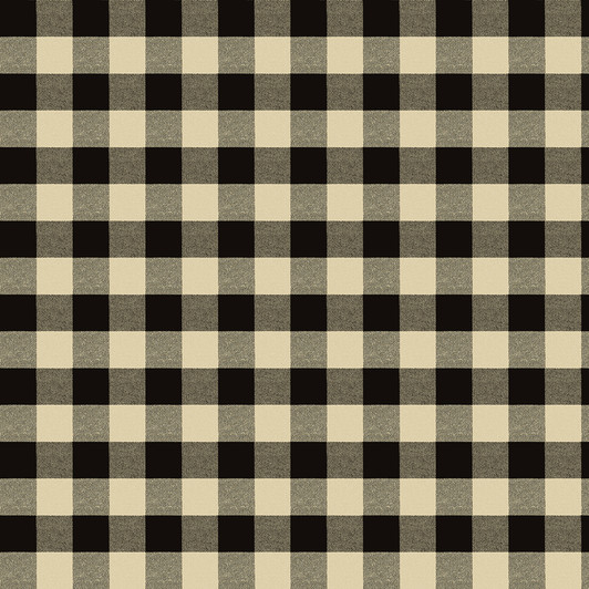 Clothworks - Snow Mountain - Plaid, Dark Butter