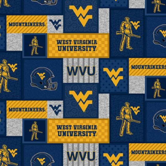 Sykel - West Virgina Fleece - Logo Patch, Navy