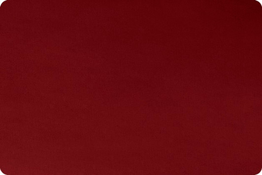 Shannon Fabrics - Cuddle 3 Solid - 90", Crimson