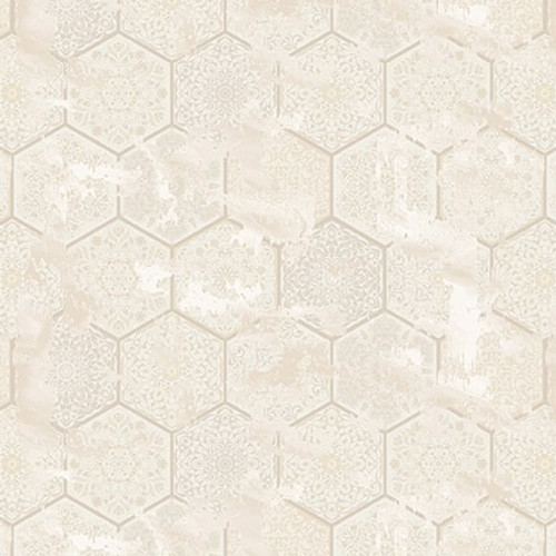 Blank Quilting - Purely Neutral - Textured Tiles, Ivory