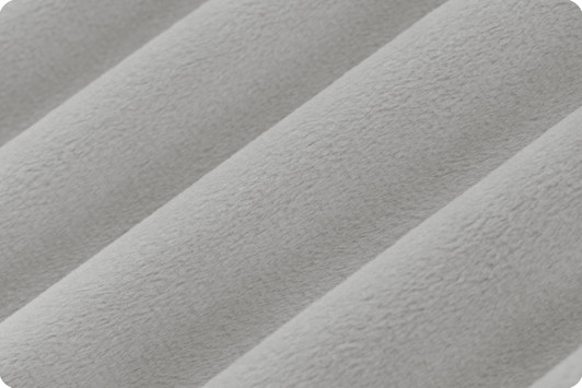 Shannon Fabrics - Cuddle 3 Solid - 90", Sterling