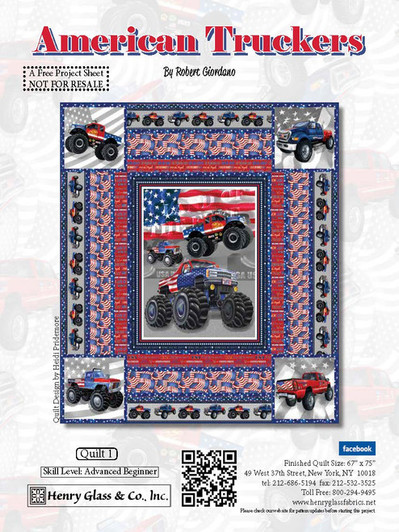 American Truckers Quilt #1