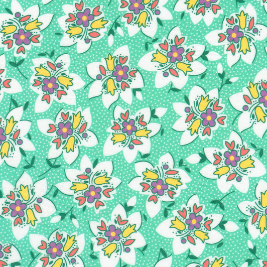 Robert Kaufman - Blast From The Past - Flower Bouquet, Aloe