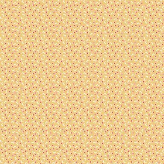 Riley Blake - Vintage Happy 2 - Tiny Squares, Honey