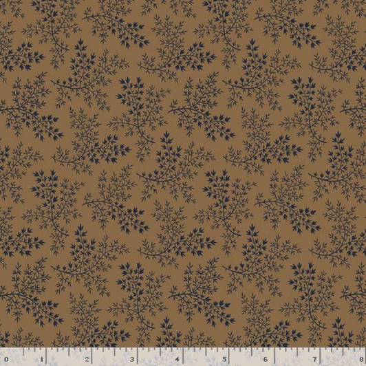 Marcus Fabrics - Indigo Neutrals - Sprig, Canyon