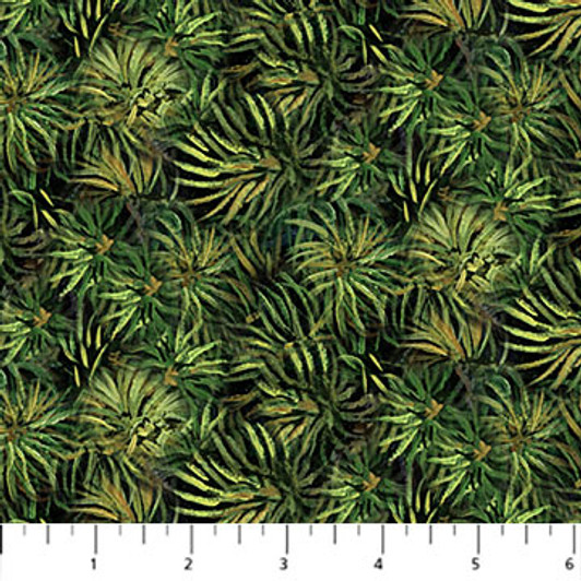 Northcott - Bear's Den - Pine Needles, Dark Green