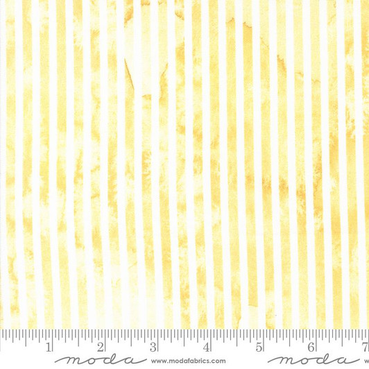 Moda - Sunshine & Blue Skies - Watercolor Stripe, Sunshine