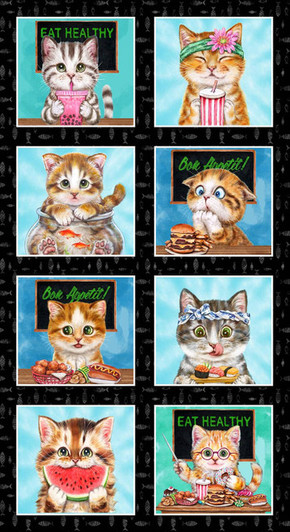 Studio E - Instagram Famous - 24" Cat Panel, Black