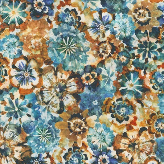 Robert Kaufman - Cove - Packed Florals, Day